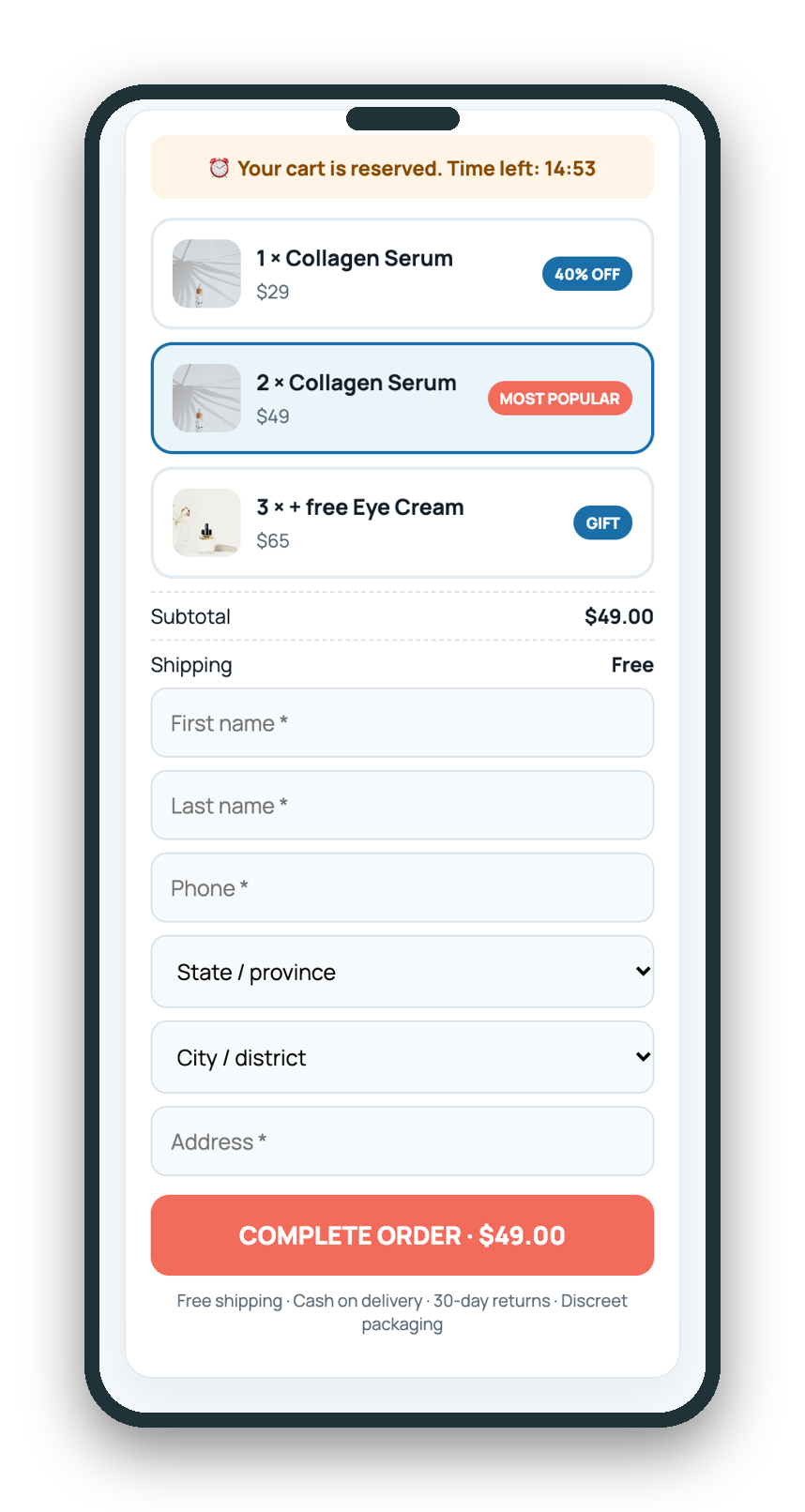 Shopify, custom sites, landing pages